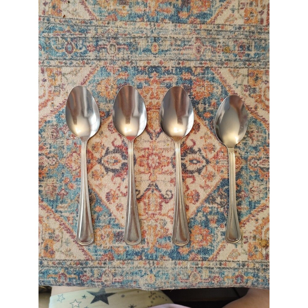 EXTRA SOUP/TABLESPOONS Stainless Steel Unbranded - Set Of 4